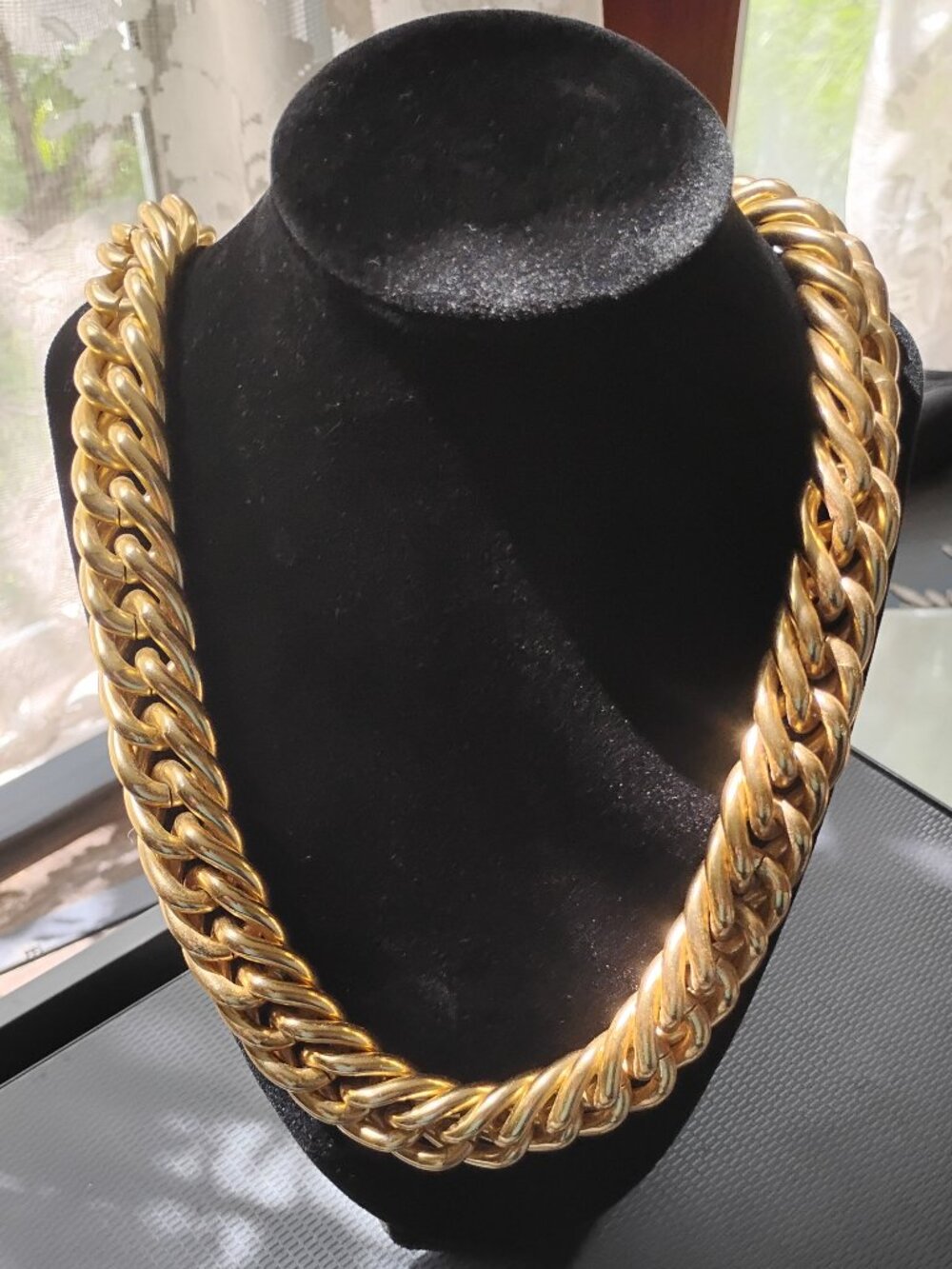 Anne Klein Chunky Long Necklace Vintage